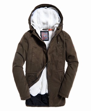 Superdry Rookie Sherpa Multi Női Kabát Khaki | NCASZ3891